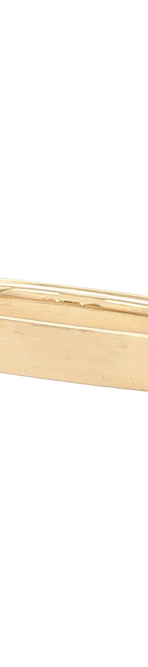 Vintage 14K Gold Smooth Bangle