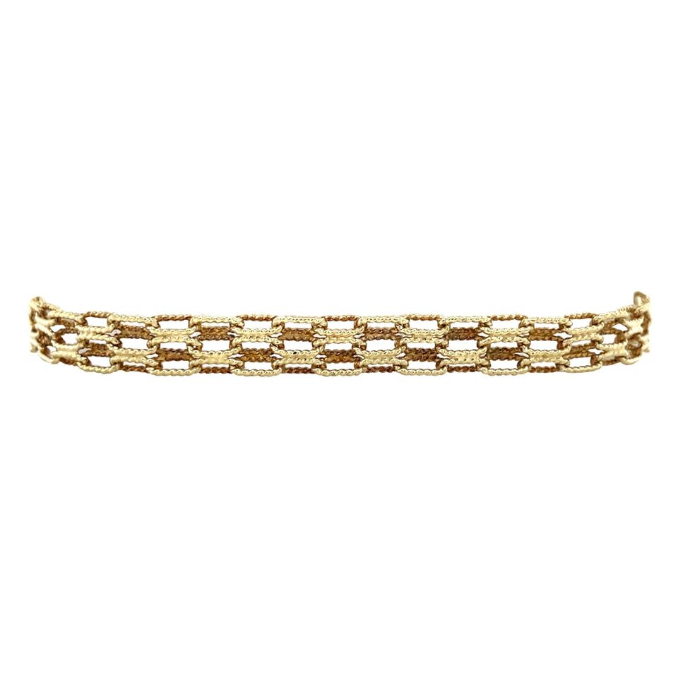 Vintage 14K Gold Fancy Bracelet