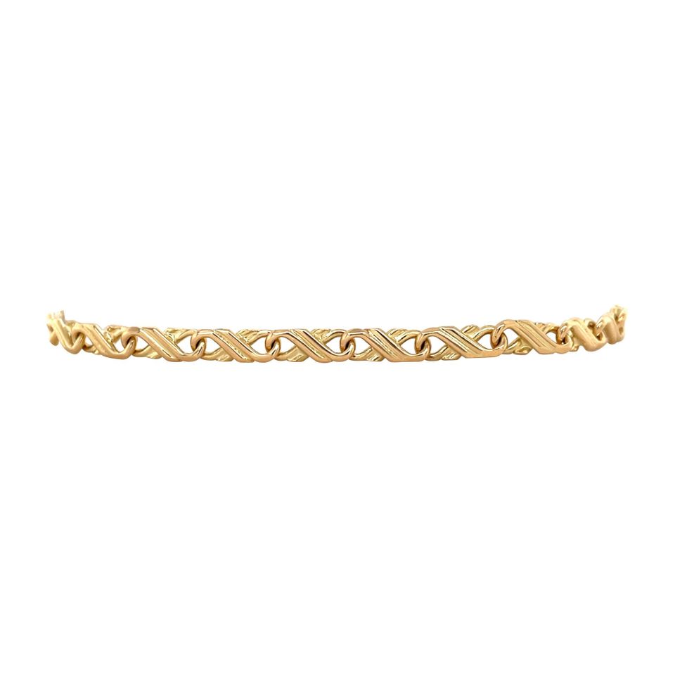 Vintage 18K Gold Fancy Bracelet