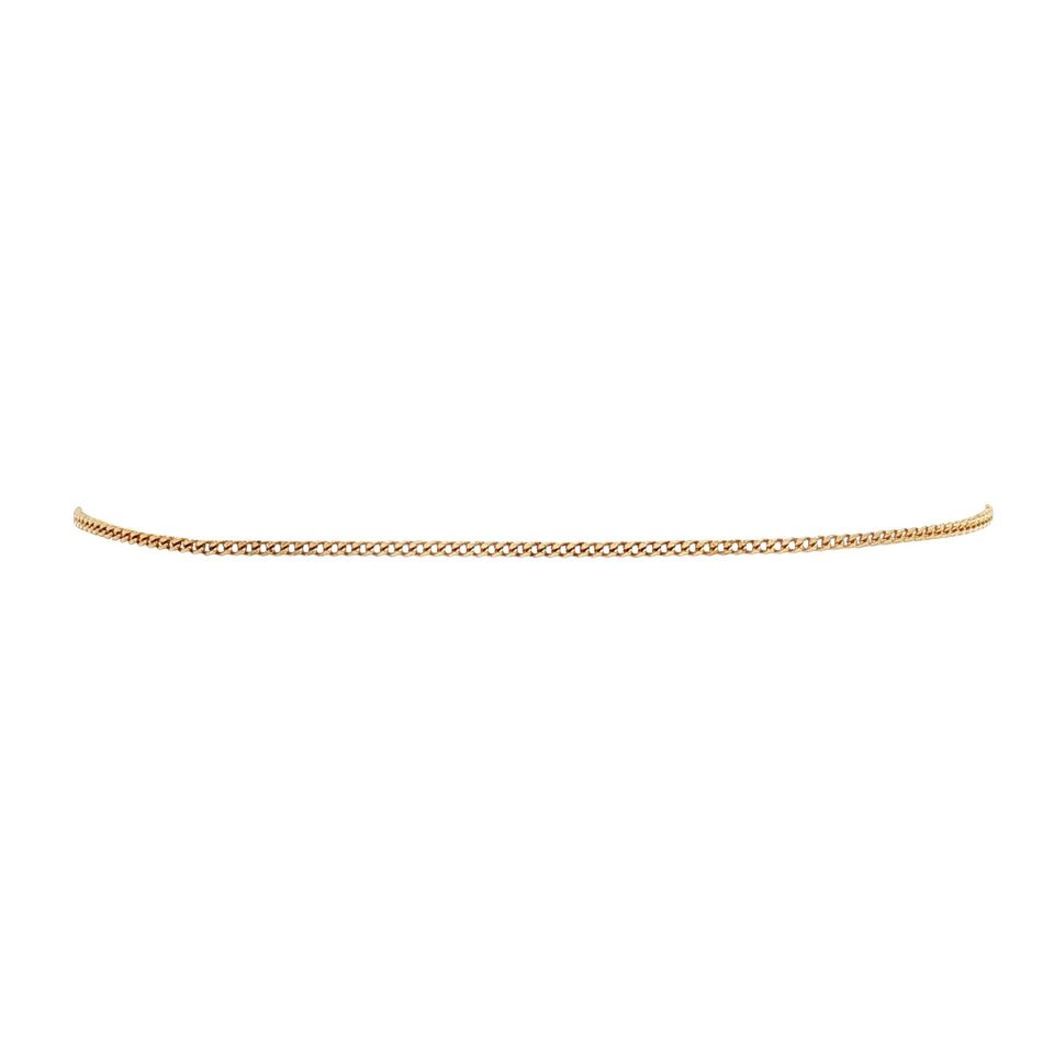 Vintage 14K Gold Curb Bracelet