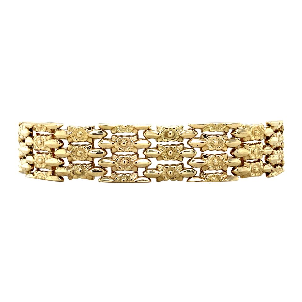 Vintage 14K Gold Fancy Bracelet