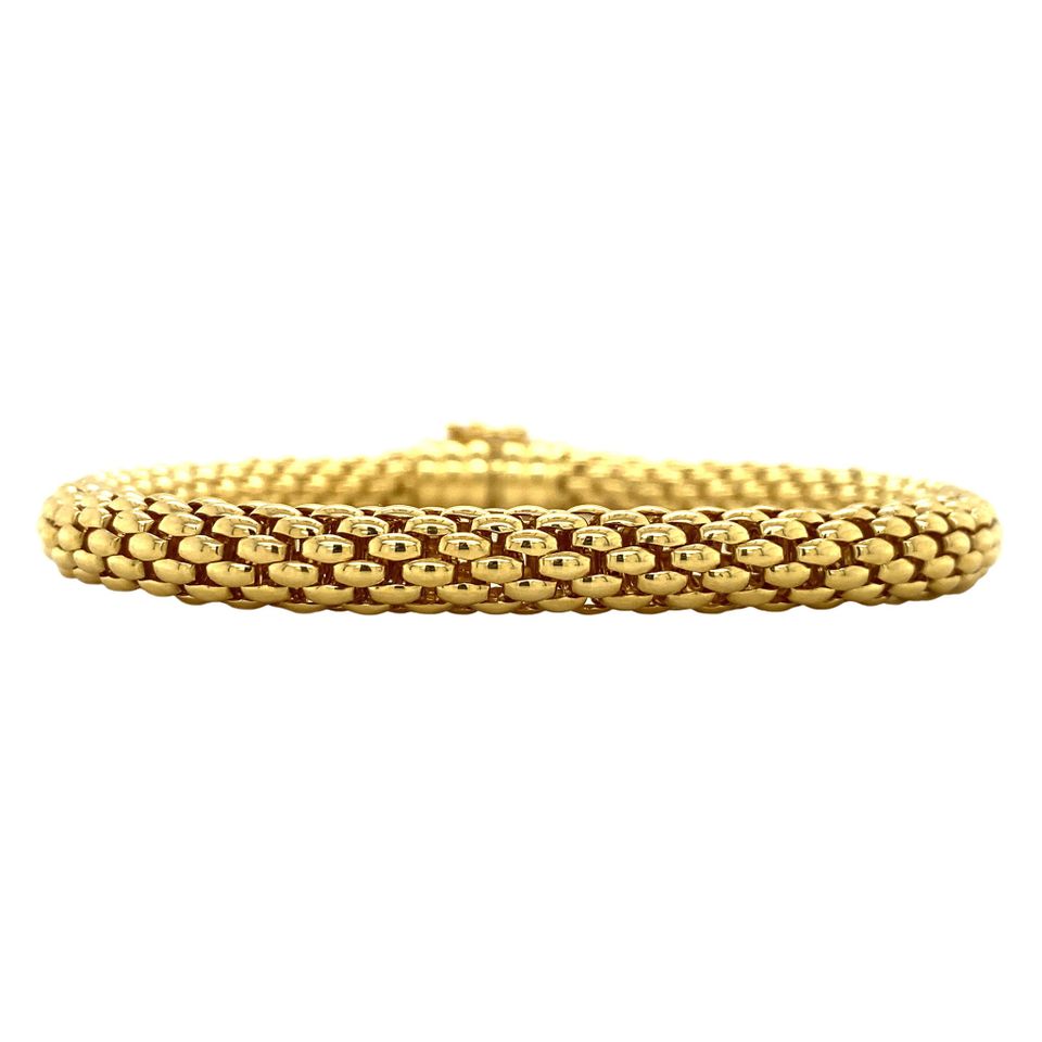 Vintage Fope 18K Gold Bracelet 22 cm