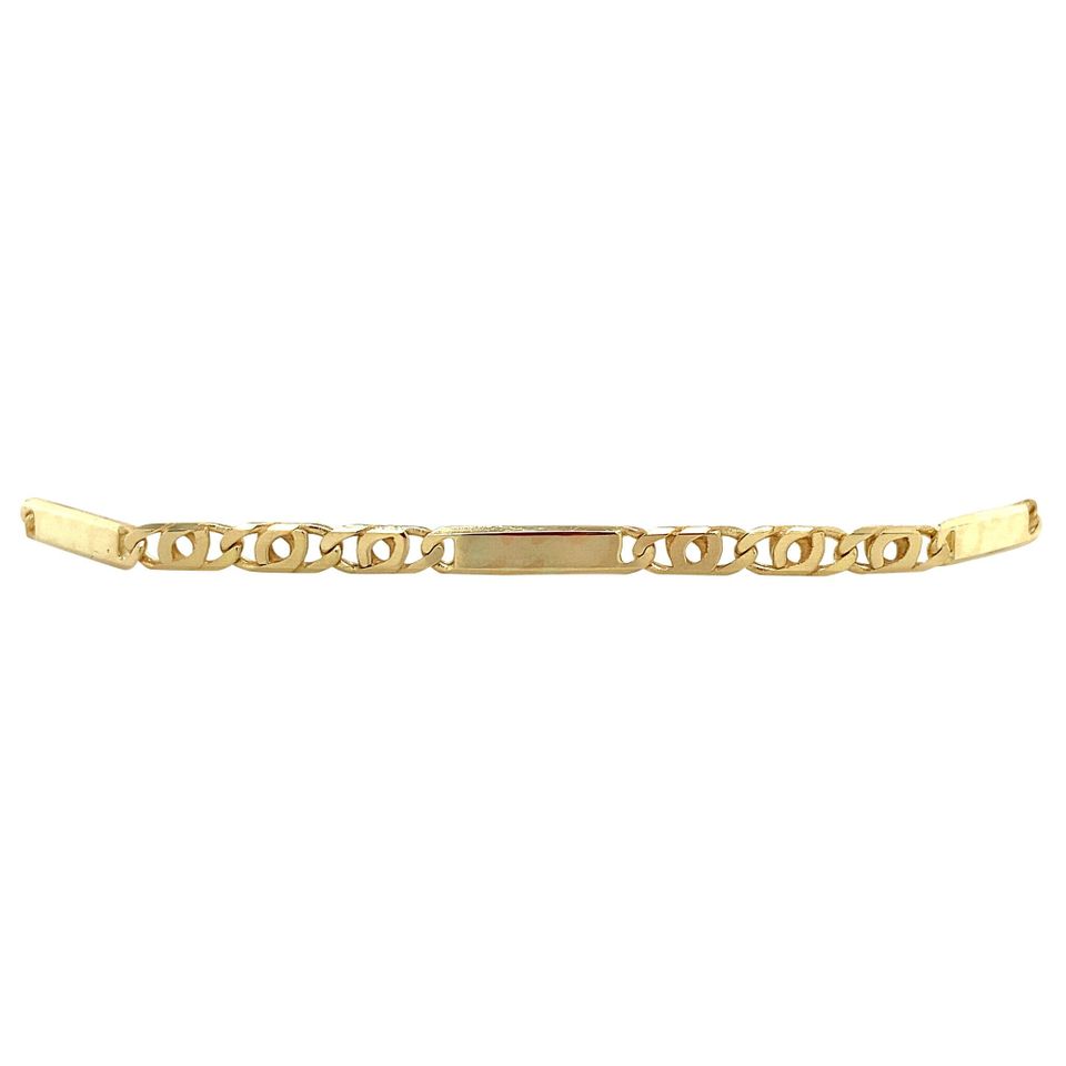 Vintage 14K Gold Bracelet Fancy 19 cm