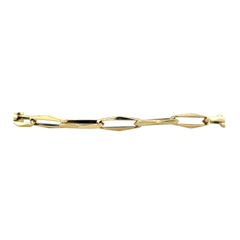 Vintage 14K Gold Closed Forever Bracelet