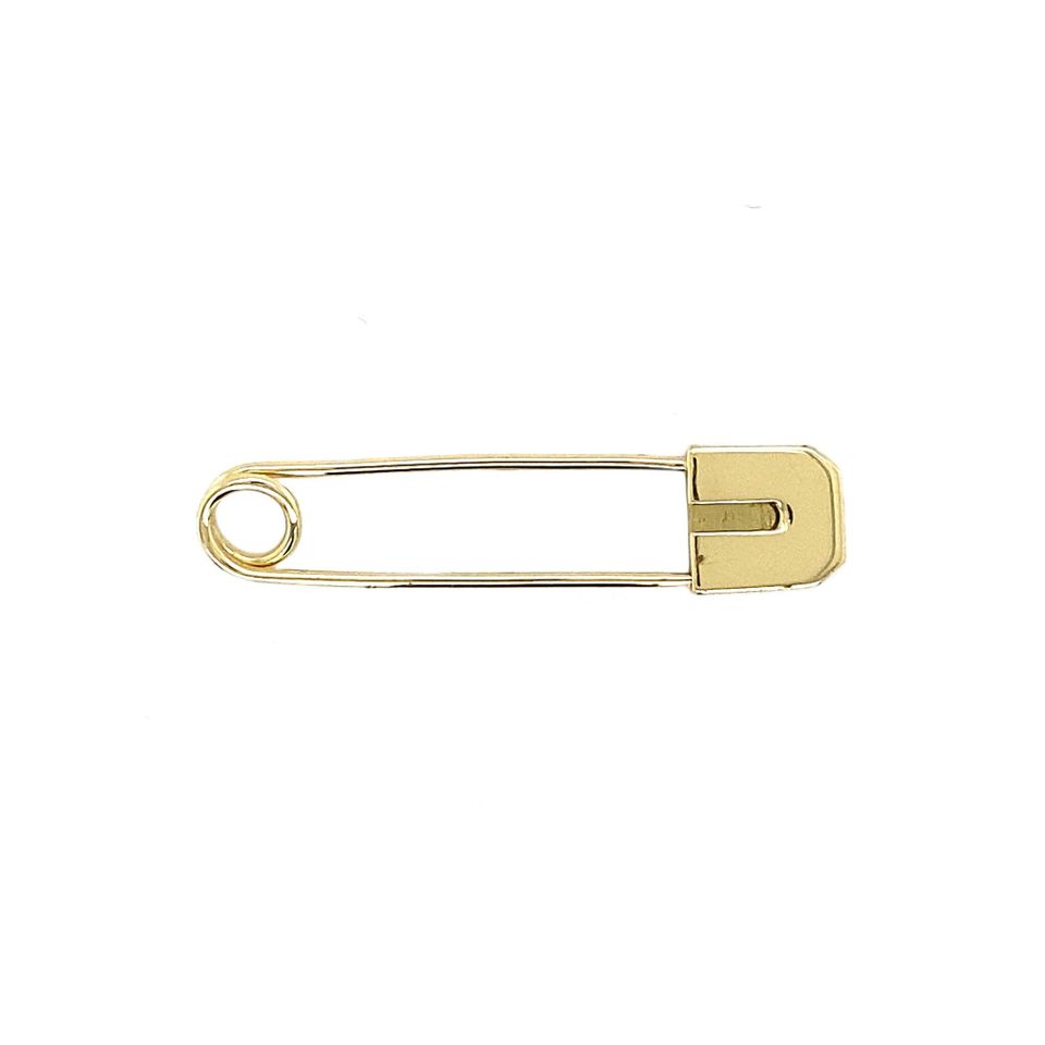 Vintage 14K Gold Veiligheidsspeld Brooch