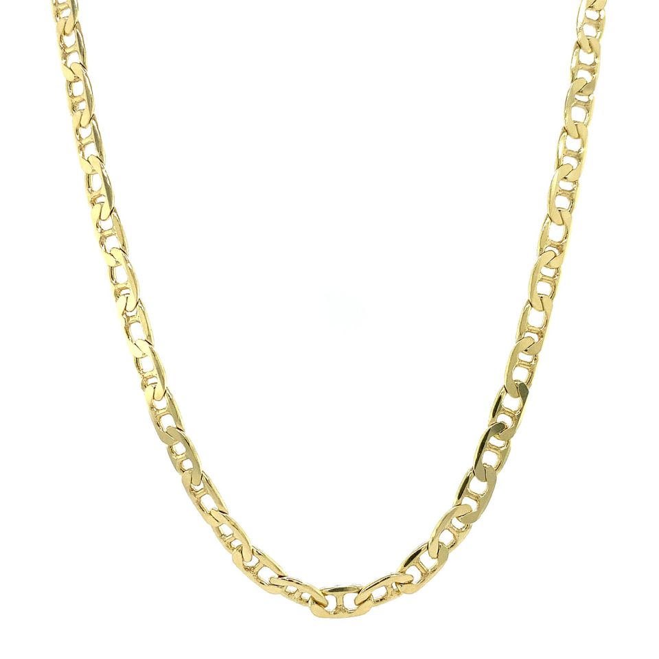 Vintage 14K Gold Necklace Fancy 60 cm