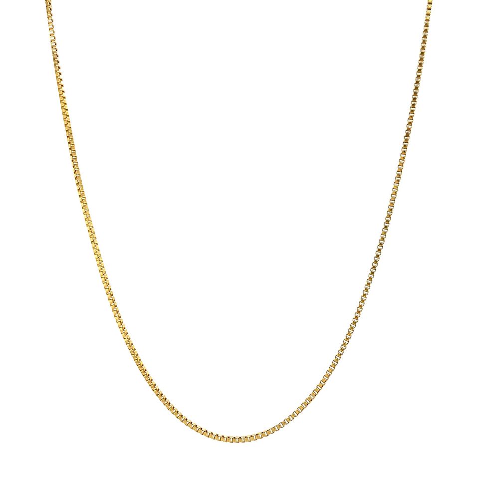 Vintage 14K Gold Long Necklace Venetian 51 cm