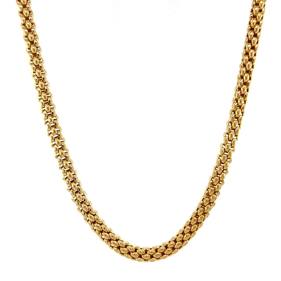 Vintage 14K Gold Fancy Necklace
