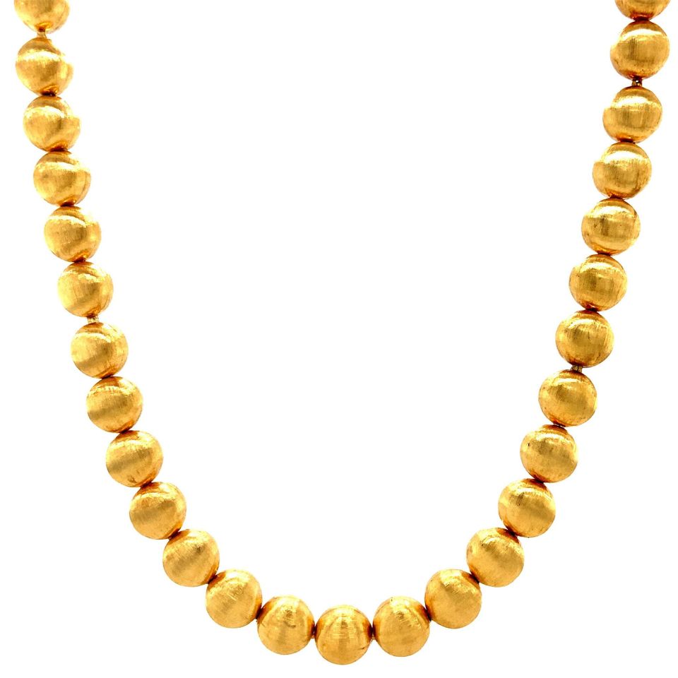 Vintage 18K Gold Fancy Necklace