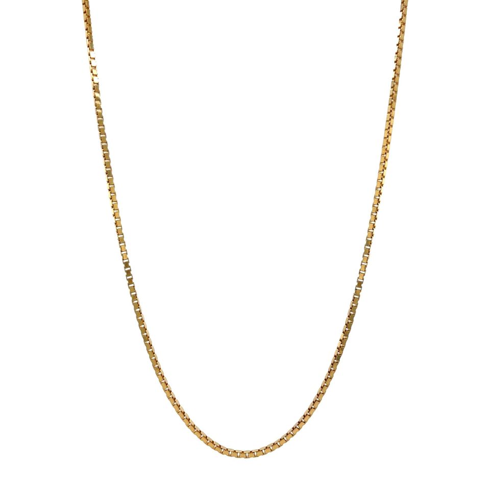 Vintage 14K Gold Venetian Necklace