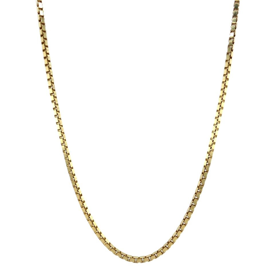 Vintage 14K Gold Venetian Necklace