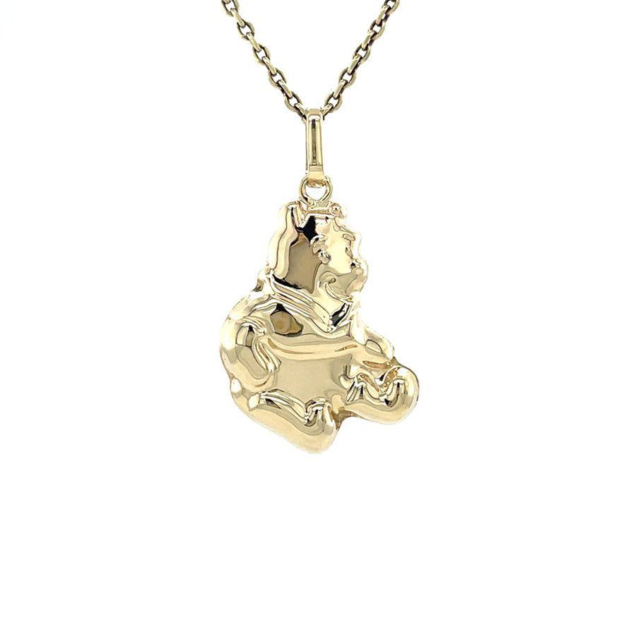 Vintage 14K Gold Winnie the Poeh Pendant