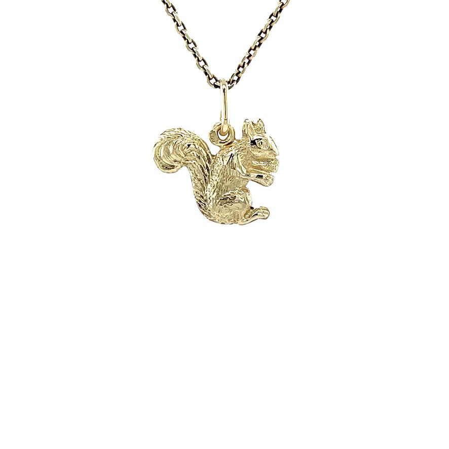 Vintage 14K Gold Eekhoorn Pendant