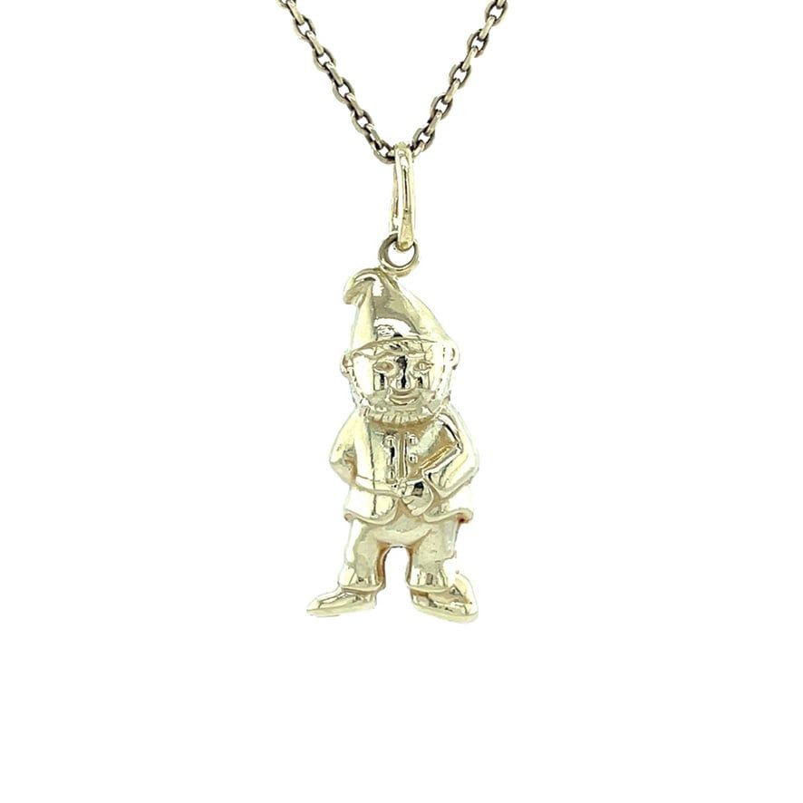 Vintage 14K Gold Kabouter Pendant