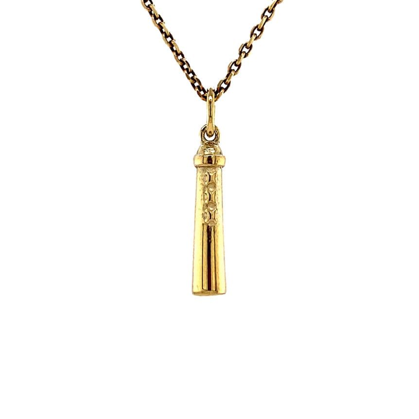Vintage 14K Gold Amsterdammertje Pendant