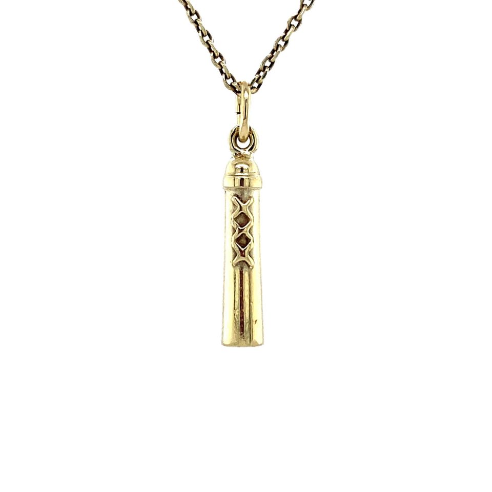 Vintage 14K Gold Amsterdammertje Pendant
