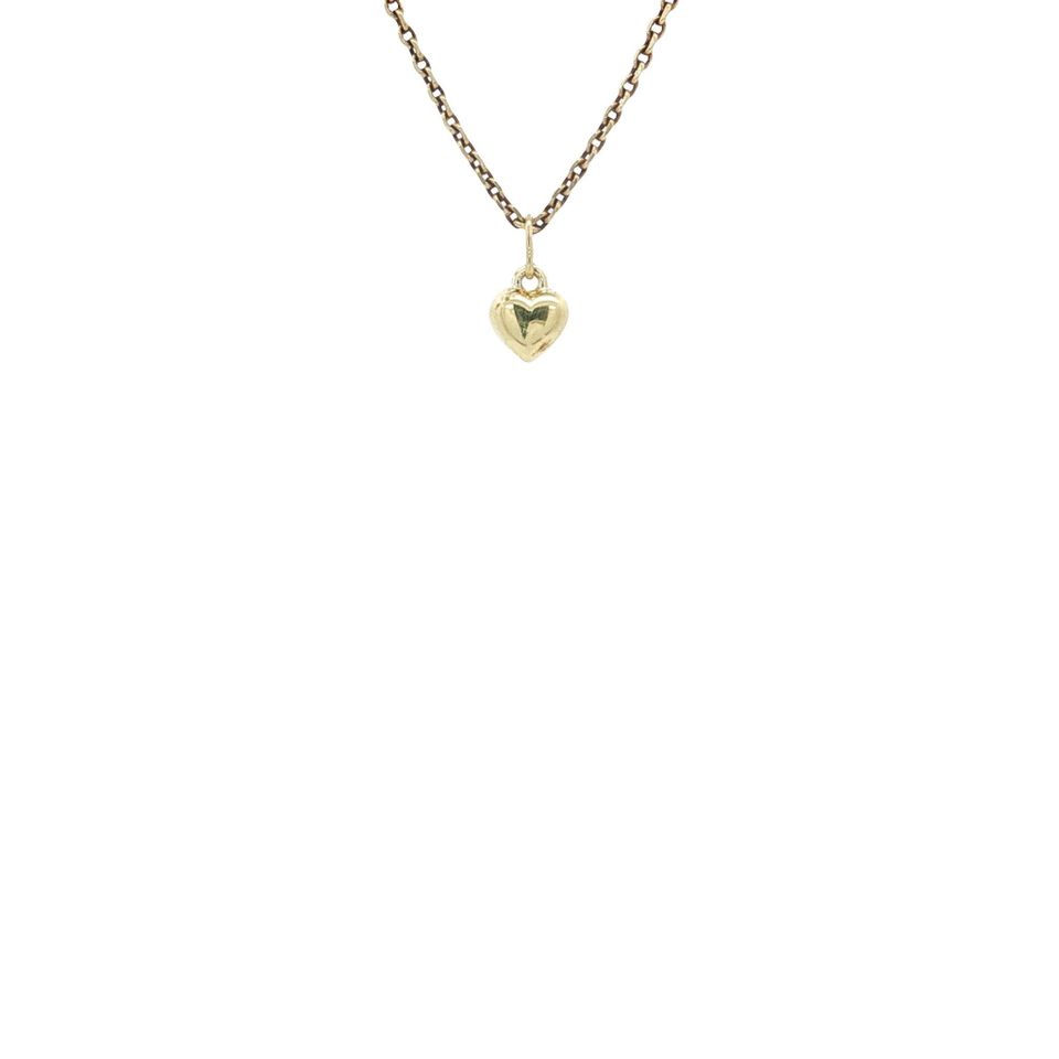 Vintage 14K Gold Heart Pendant