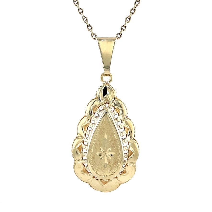 Vintage 14K Gold Fancy Pendant