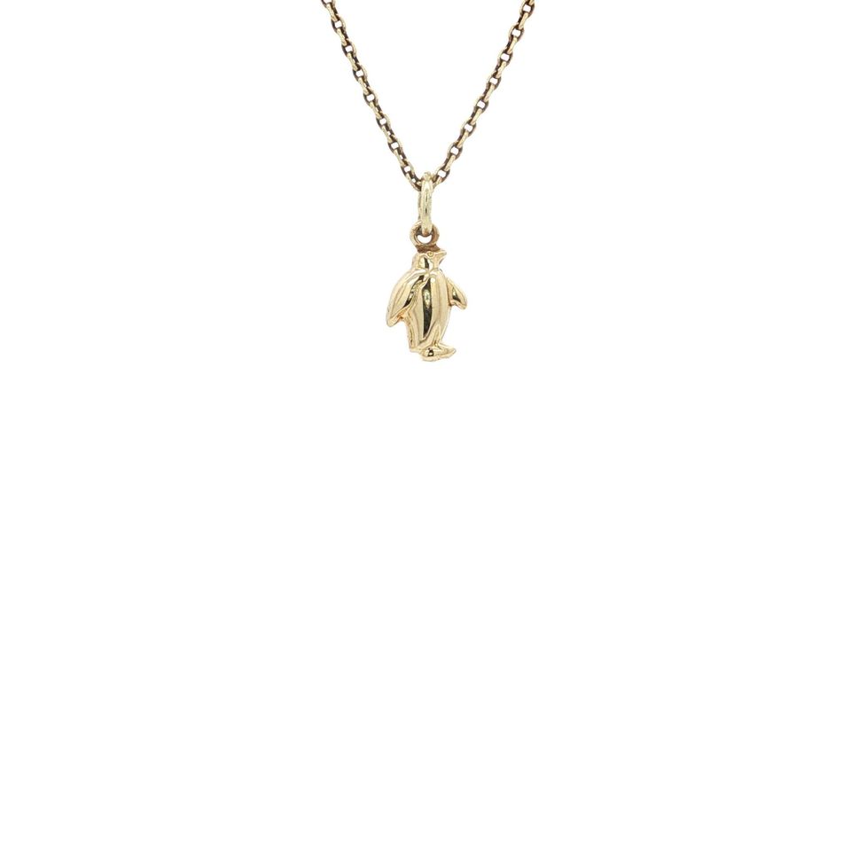 Vintage 14K Gold Pinguïn Pendant
