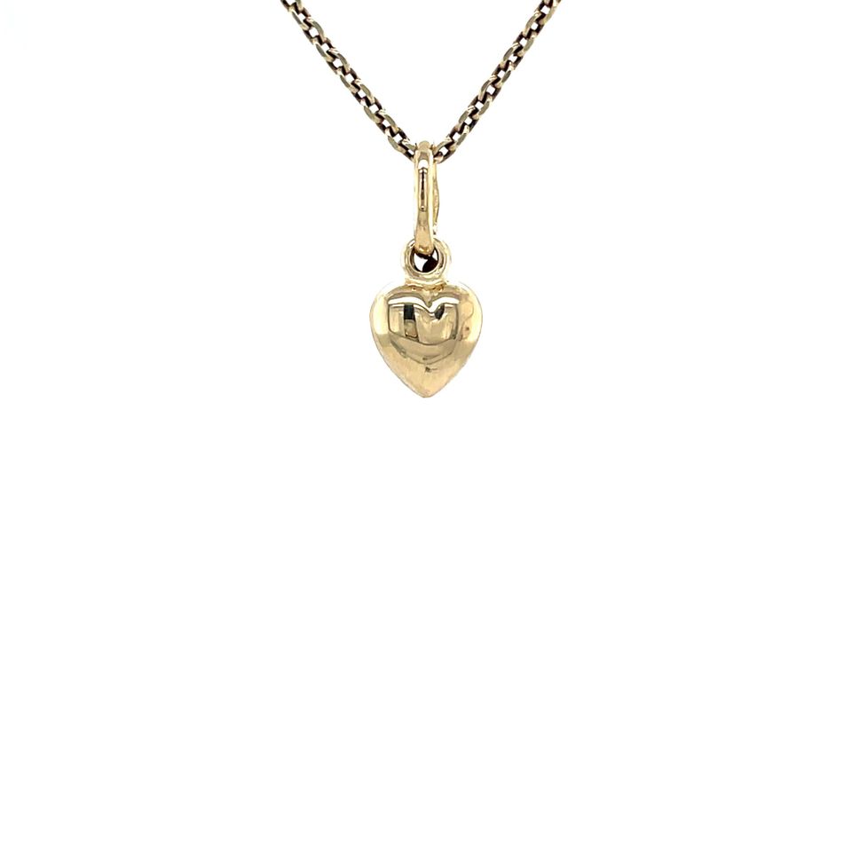 Vintage 14K Gold Hearts Pendant