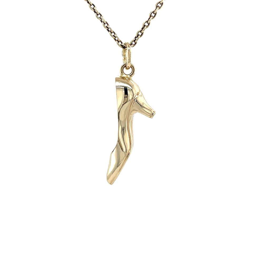 Vintage 14K Gold Hak Pendant