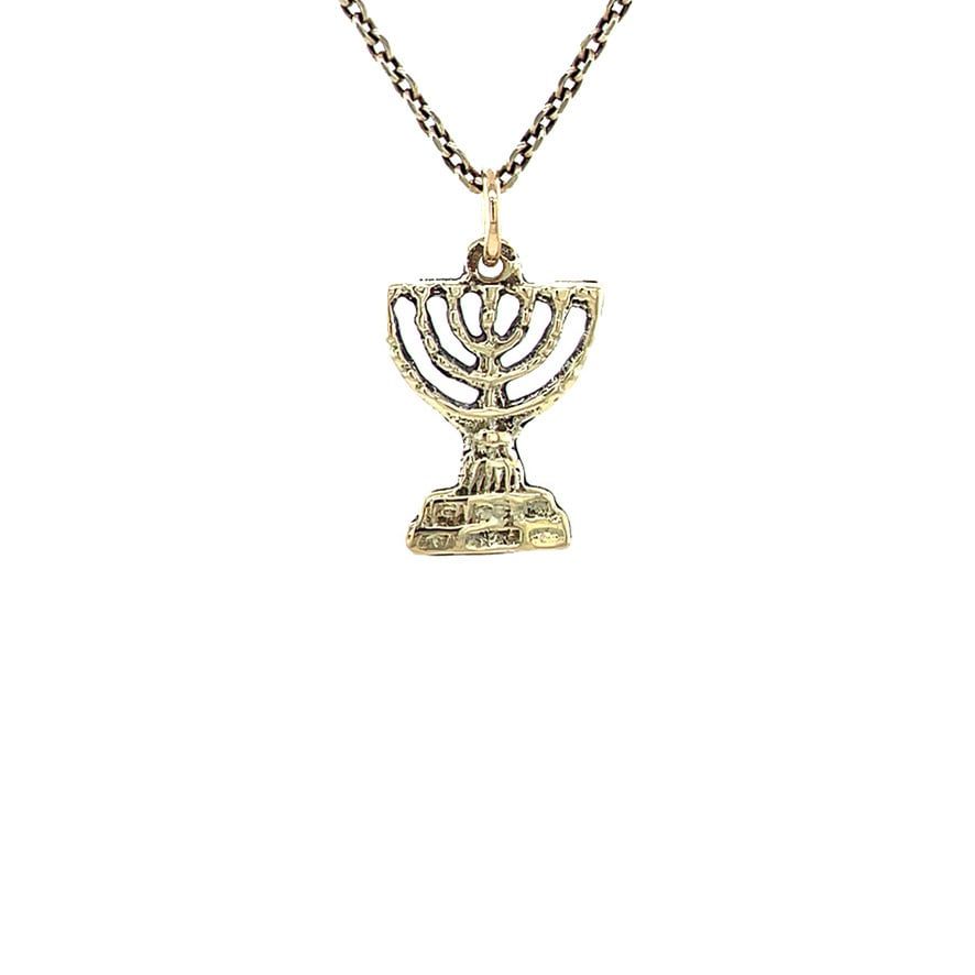 Vintage 14K Gold Winnaars Beker Pendant