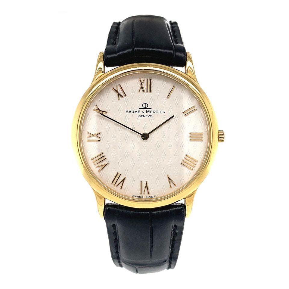 Vintage Baume & Mercier 18K Gold Watch