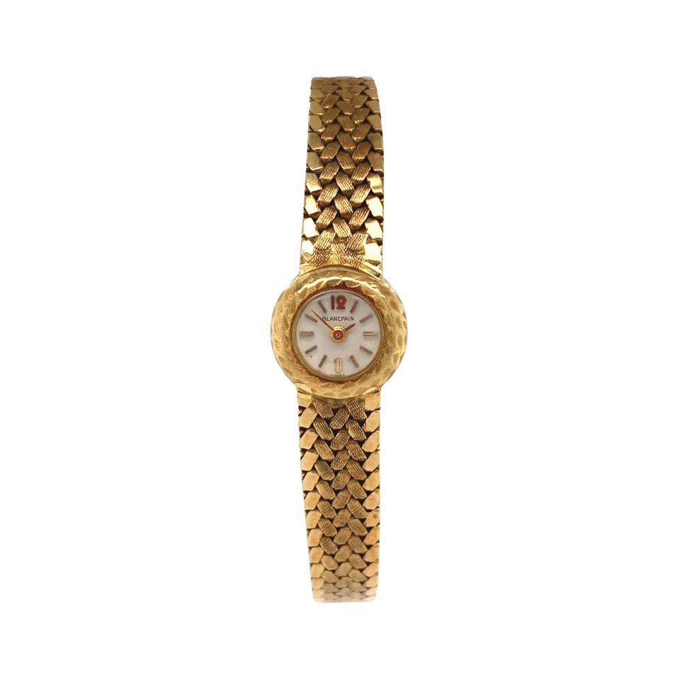 Vintage Blancpain 18K Gold Watch