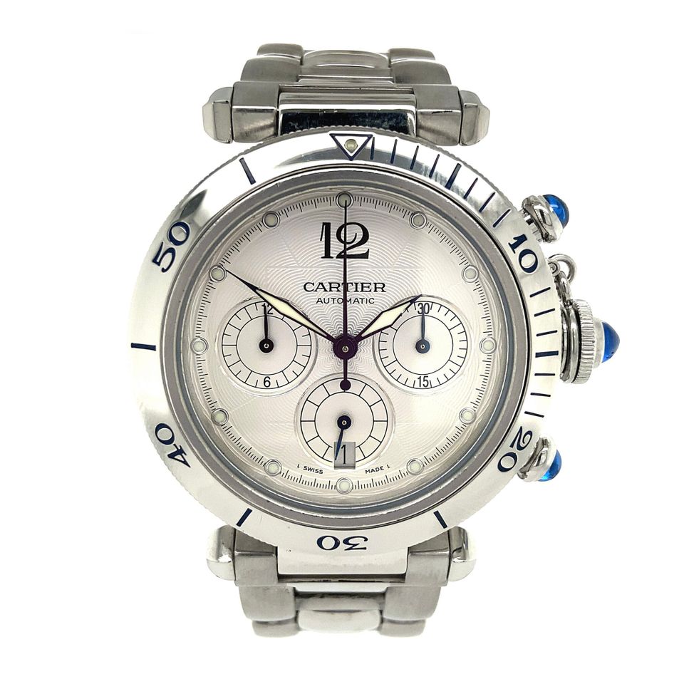 Vintage Cartier Pasha Watch Steel
