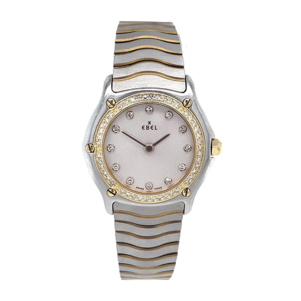 Vintage Ebel Sport 18K Gold Watch and Steel