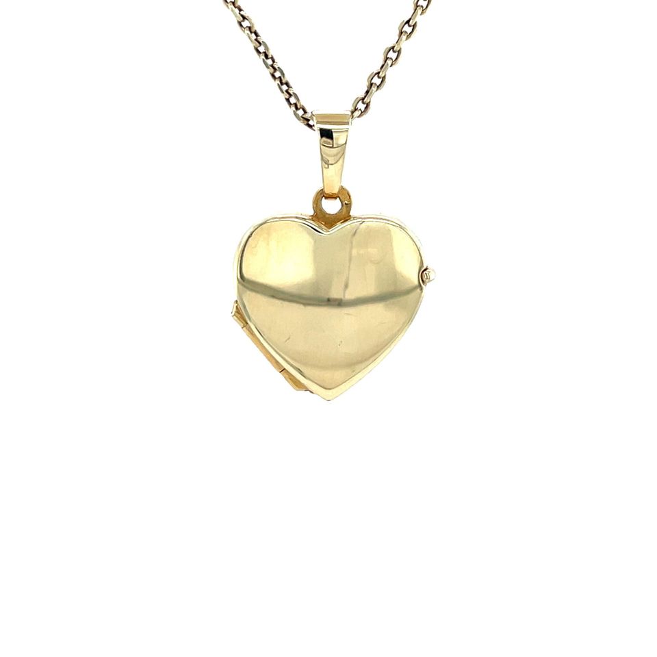 Vintage 14K Gold Heart Locket