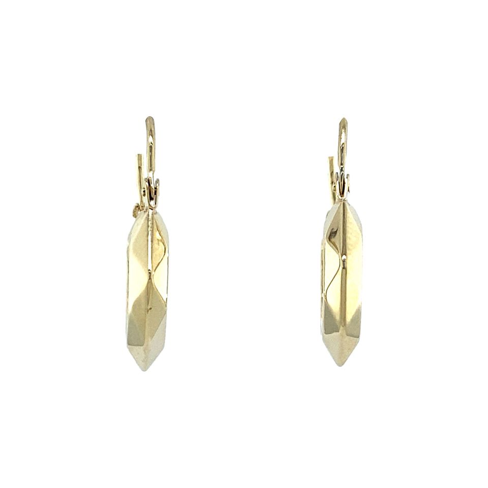 Vintage 14K Gold Fisherman's Earrings
