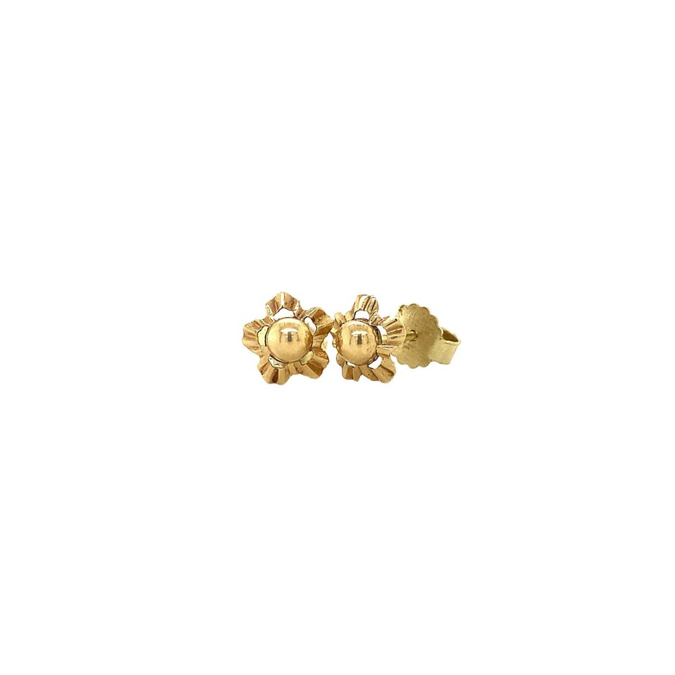 Vintage 14K Gold Stud Earrings