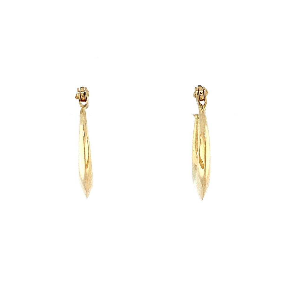 Vintage 14K Gold Hoop Earrings