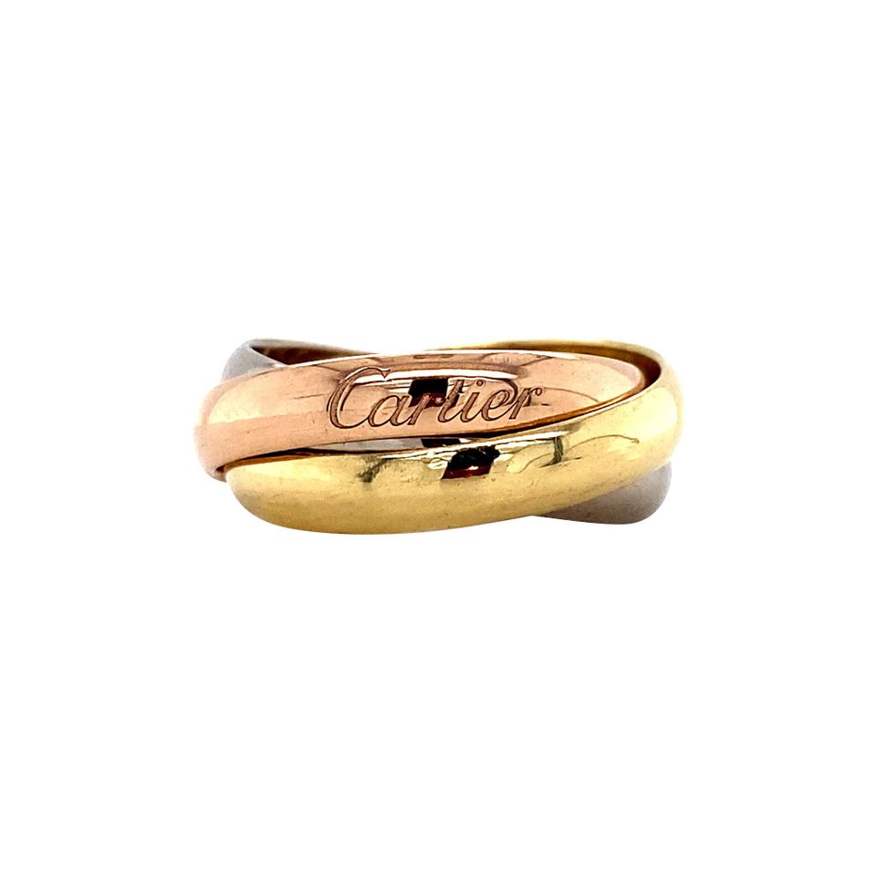 Vintage Cartier Triniry 18K Gold Ring