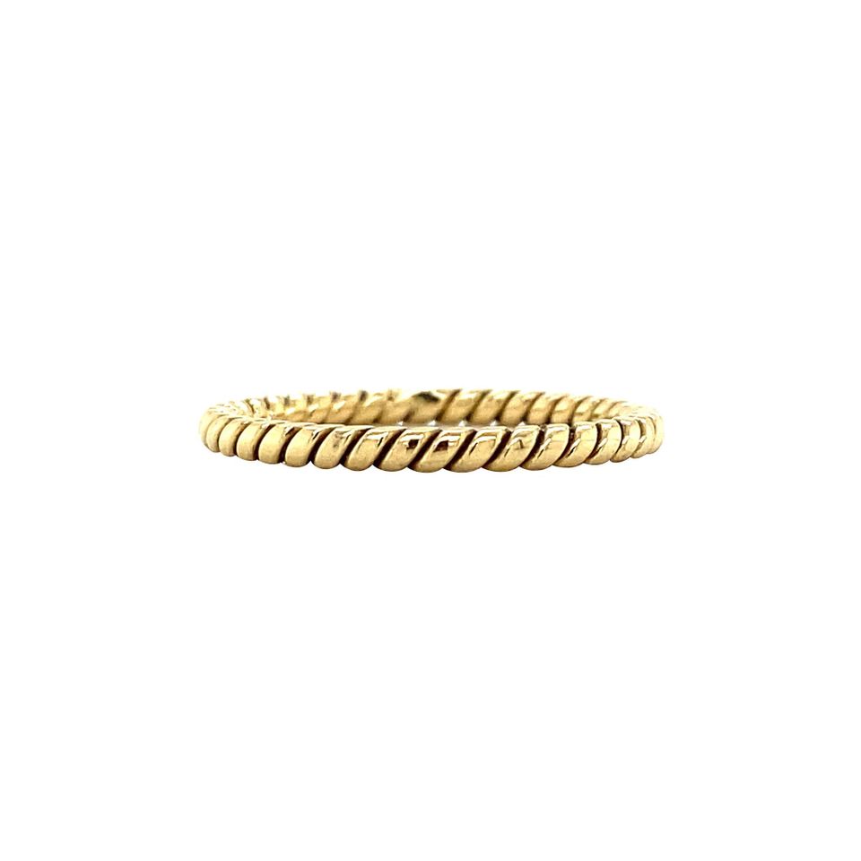 Vintage 14K Gold Ring Getordeerd