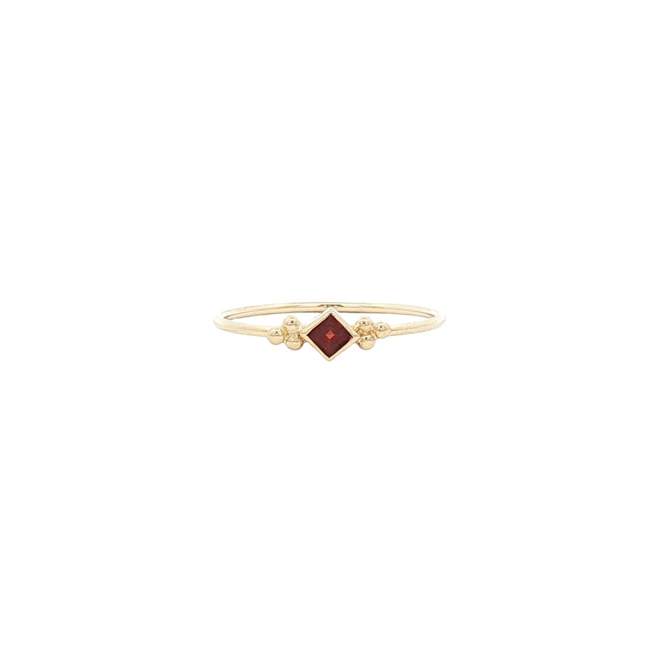 Vintage 14K Gold Ring with Ruby