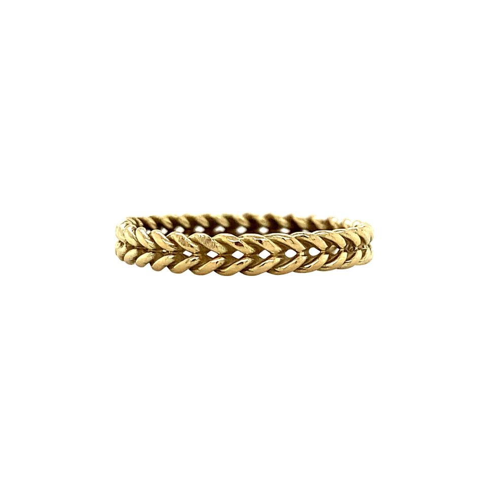 Vintage 14K Gold Ring Getordeerd