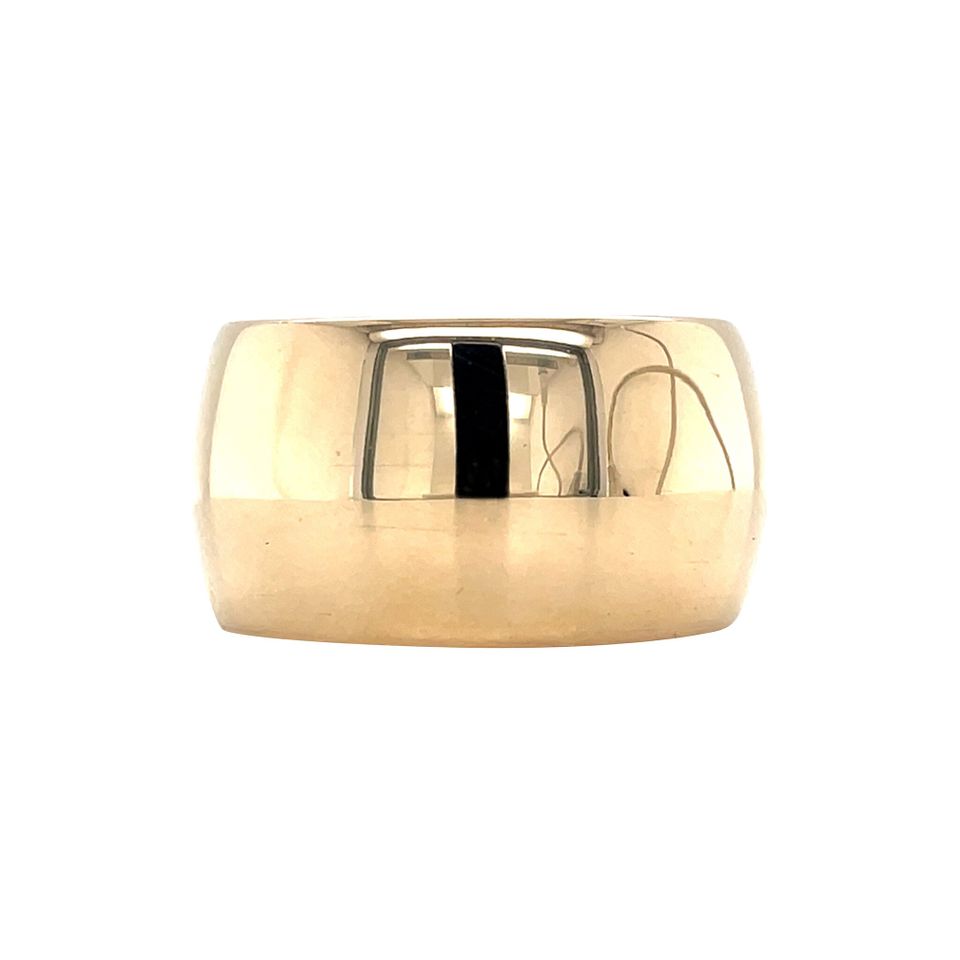 Vintage 14K Gold Smooth Ring
