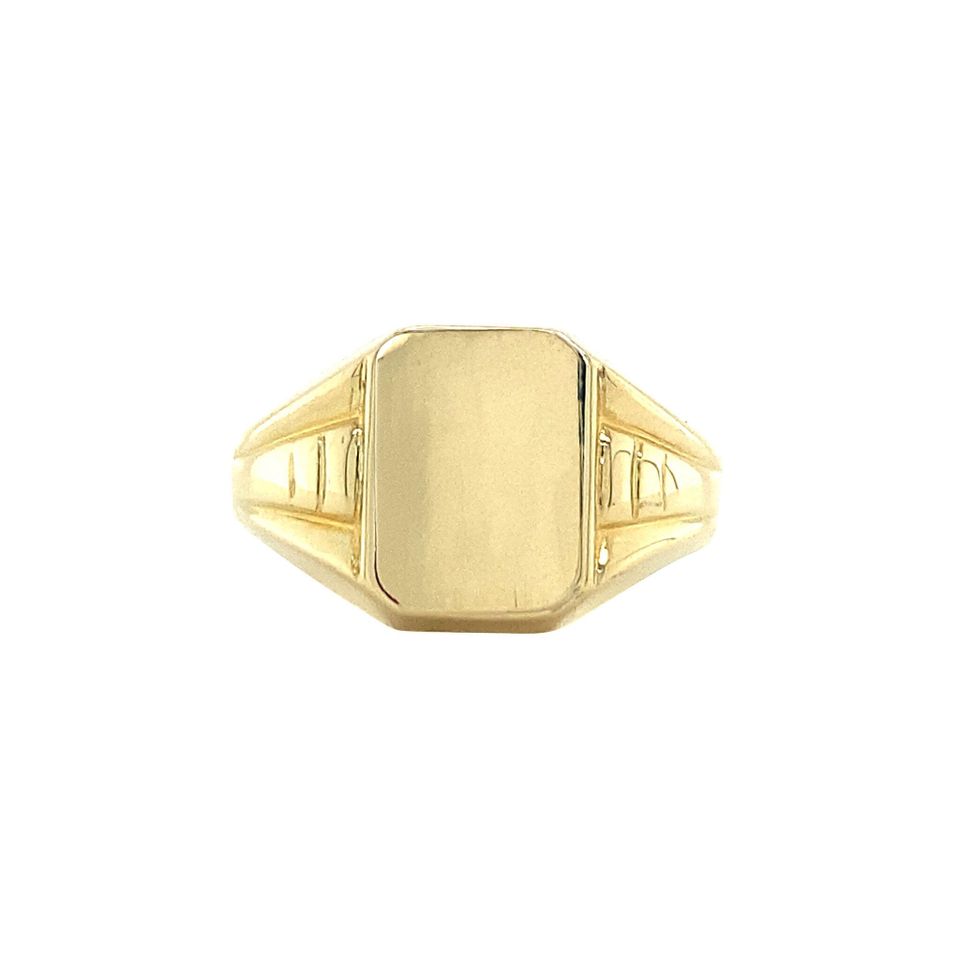 Vintage 14K Gold Signet Ring