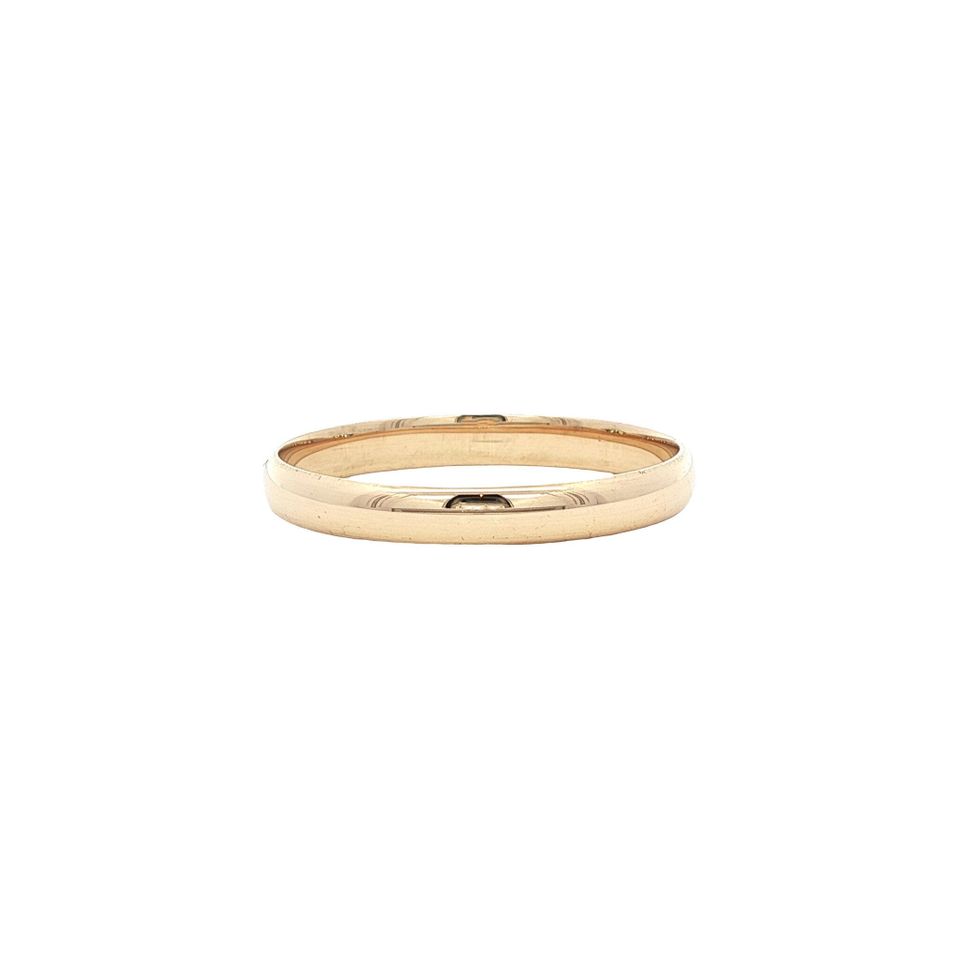 Vintage 14K Gold Smooth Ring