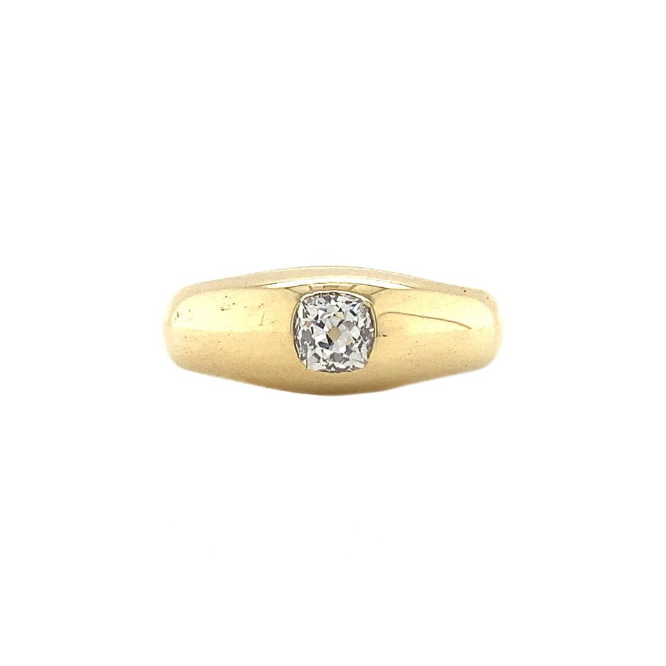 Vintage 14K Gold Ring with Diamond