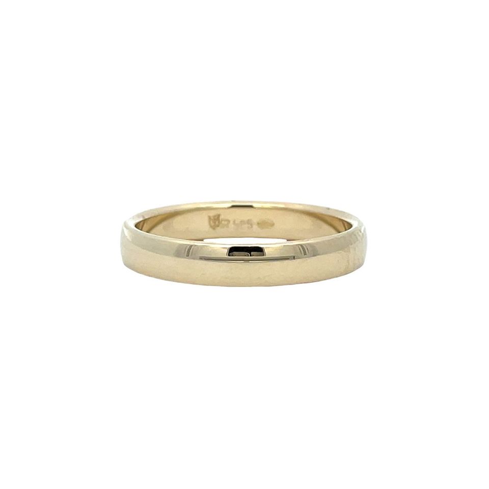 Vintage 14K Gold Smooth Ring