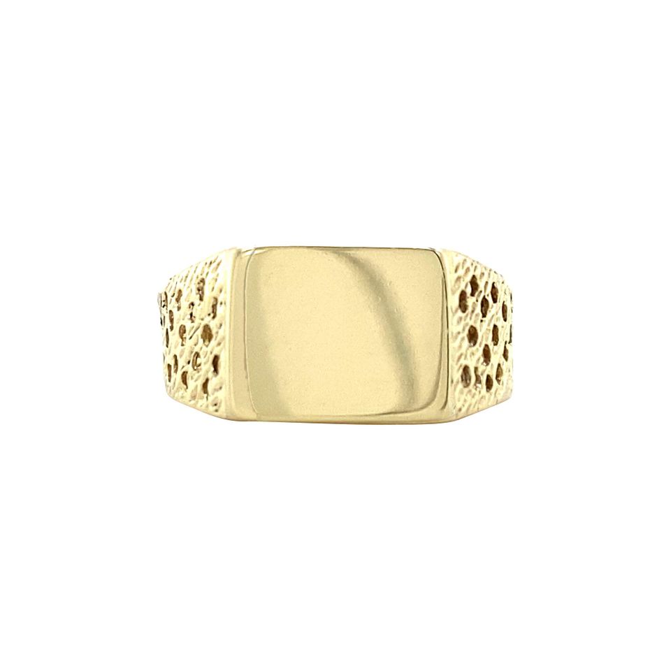 Vintage 14K Gold Signet Ring
