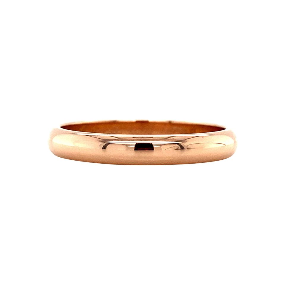 Vintage Cartier 18K Rose Gold Ring