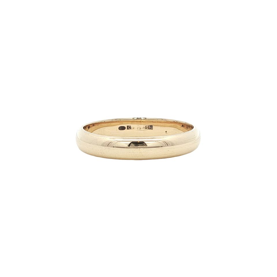 Vintage 14K Gold Smooth Ring