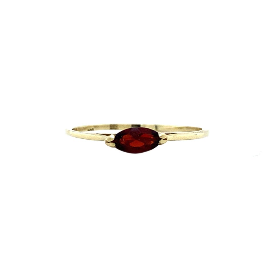 Vintage 14K Gold Ring with Citrine