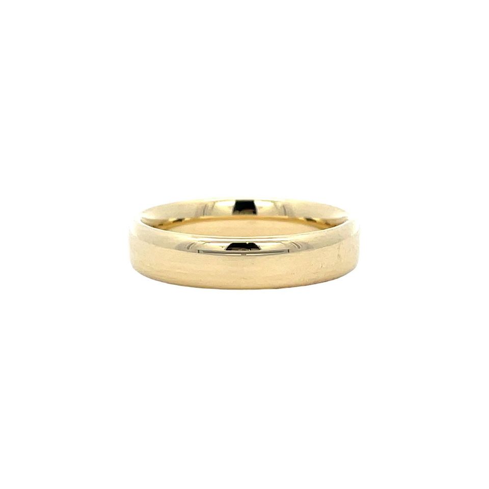 Vintage 14K Gold Smooth Ring