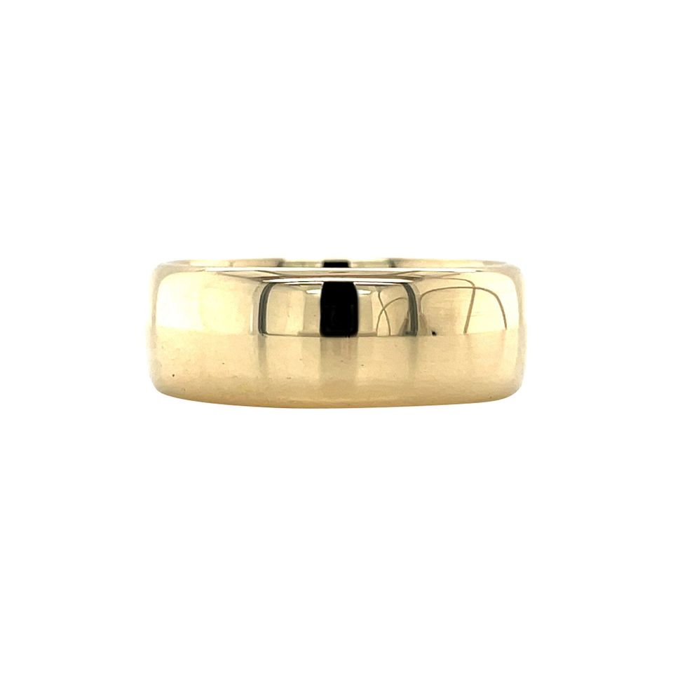 Vintage 14K Gold Trouw Smooth Ring