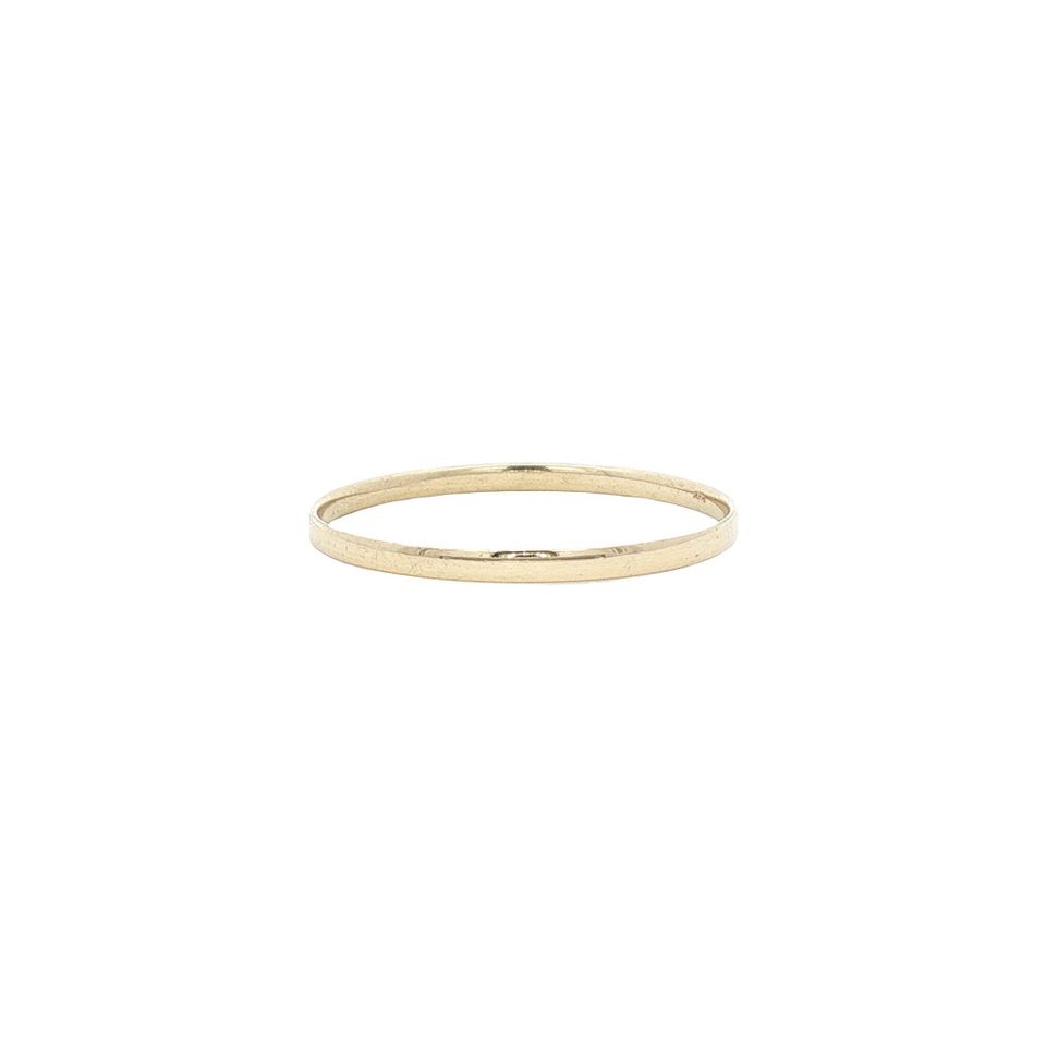 Vintage 14K Gold Smooth Ring